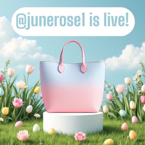 Other - junerose01 is live! like this flyer to be notified when i go live!